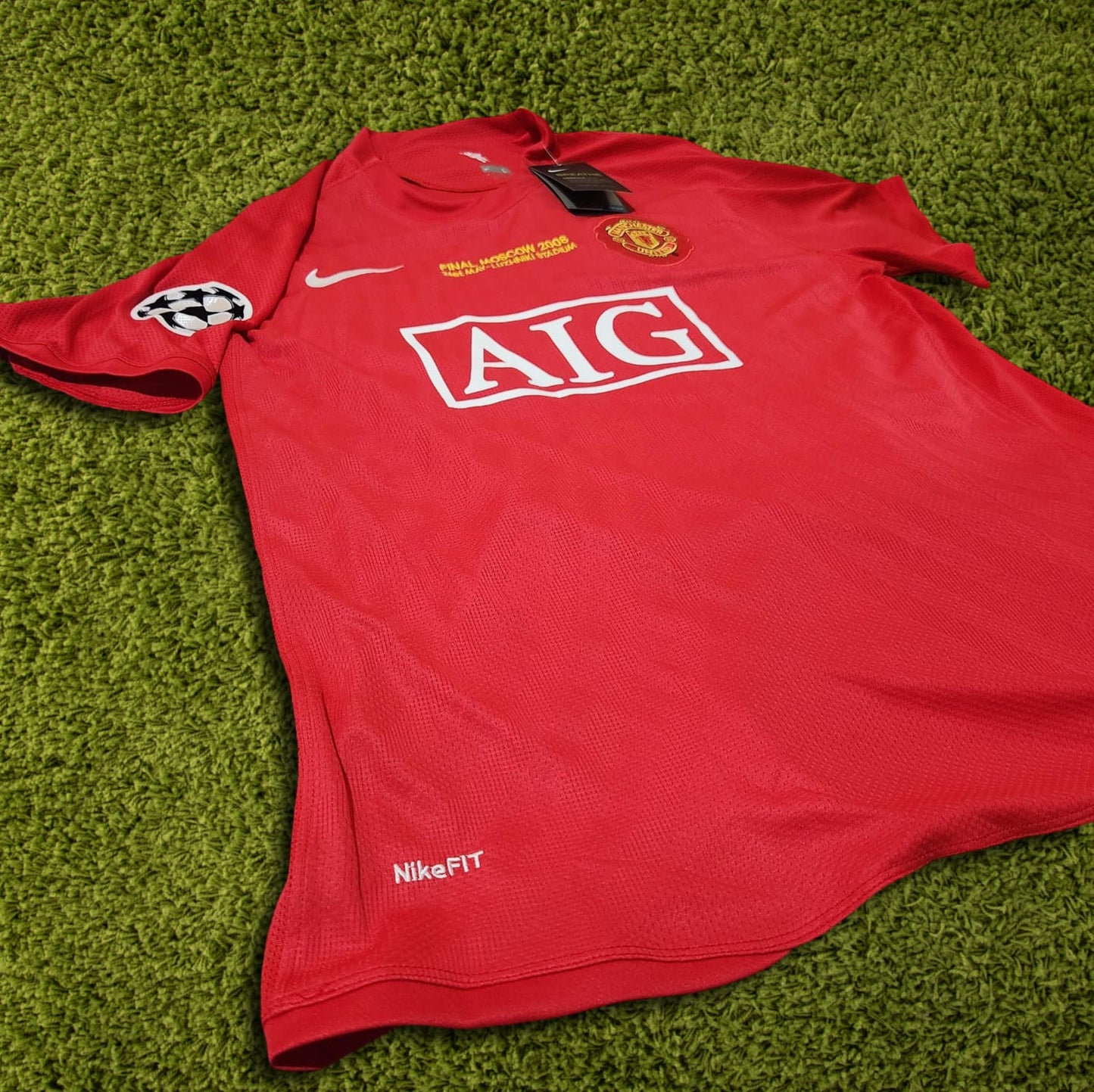 Manchester united 2008 #7 Ronaldo - mangas cortas
