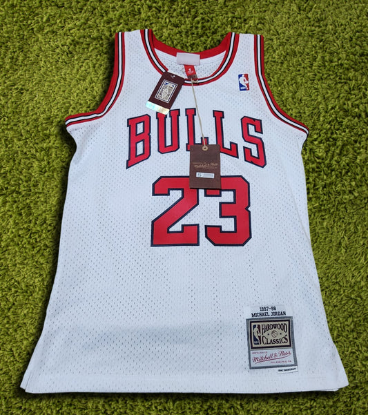 Chicago Bulls White #23 Jordan